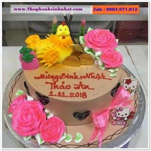 Bánh Sinh Nhật Con Gà Tuổi Dậu - V79